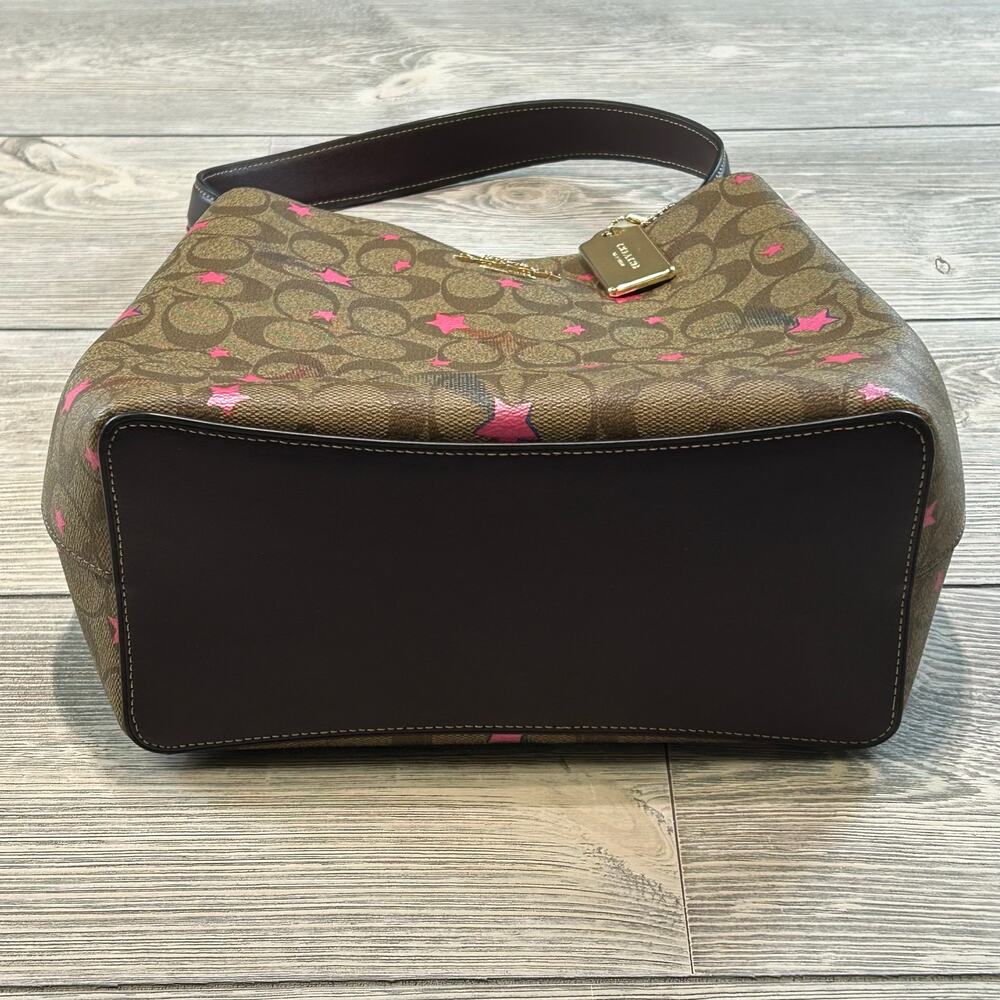 Coach Small Town Disco Star Bucket Bag & Wallet Set - Leather - Picture 3 of 8